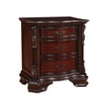 thumbnail image 4 of Jerrylee Rich Brown Upholstered Panel Bedroom Set Special King 3 Piece: Bed, Dresser, Mirror, 4 of 11