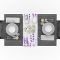 thumbnail image 3 of New Tablecloth Flag Lavender Plant Flowers Table Runner Shoes Cabinet Cover Cloth Linen Bed Runner Table Cloth, 3 of 5
