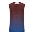 thumbnail image 3 of DAFPZW Mens Workout Tank Tops Muscle Cut Off Shirts Sleeveless Bodybuilding Gym Cotton T-Shirts Casual Loose Fit T-Shirts, 3 of 5