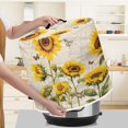 thumbnail image 4 of Appliance Covers for Electric Pressure Cooker Rice Cooker and Air Fryer Insulated Protector Cover 6 Qt Dust Cover with Top Handle and Accessories Pockets, 4 of 4
