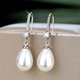 thumbnail image 4 of HomeKingdee 925 Silver-Platedy Pearl Drop Earrings for Women - Trendy Dangle Earrings AAA+ Quality Wedding Jewelry Gift for Brides, 4 of 7