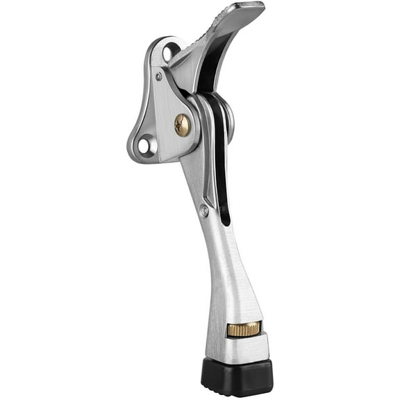 Door Stopper, Kickdown Door Stop with One Touch Adjustable Height and Rubber Tip 4 Inches, Door Stops…