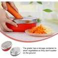 thumbnail image 2 of Cheese Grater Two Side Vegetable Slicer Stainless Steel Potato Shredder with Container Use for Carrots Cucumbers Onion Potato$$Home Decor, Kitchen, & Other, 2 of 7