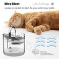 thumbnail image 1 of Maoww 1.8L Automatic Pet Drinking Fountain with Faucet Kits Only 6pcs Filters, 1 of 9