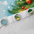 thumbnail image 4 of jejeloiu Cartoon Xmas Snowmen Curtains Pack of 2 (42x84 Each),Christmas Gifts Curtains Blackout,Happy New Year Bedroom Curtains For Girls,Microfiber Bedroom Decor, 4 of 6