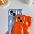 thumbnail image 4 of Funda Caseative para iPhone 14 Rosa con Efecto Ondas de Agua de Silicona, 4 of 6