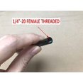 thumbnail image 5 of Auxphome Varilla De Extensión De Tubo Extensor De Trípode De Metal/Poste De Trípode – Con Rosca Hembra De 1/4 Pulgadas-20 Y Rosca Macho De 1/4 Pulgadas-20 Para Estabilizador De Trípode Para Cámaras Ds, 5 of 5