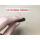 thumbnail image 5 of Auxphome Varilla De Extensión De Tubo Extensor De Trípode De Metal/Poste De Trípode – Con Rosca Hembra De 1/4 Pulgadas-20 Y Rosca Macho De 1/4 Pulgadas-20 Para Estabilizador De Trípode Para Cámaras Ds, 5 of 5