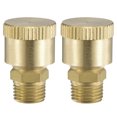 thumbnail image 1 of Unique Bargains M8x1 Male Thread 1.5ml Brass Grease Oil Cup Cap 2Pack, 1 of 5