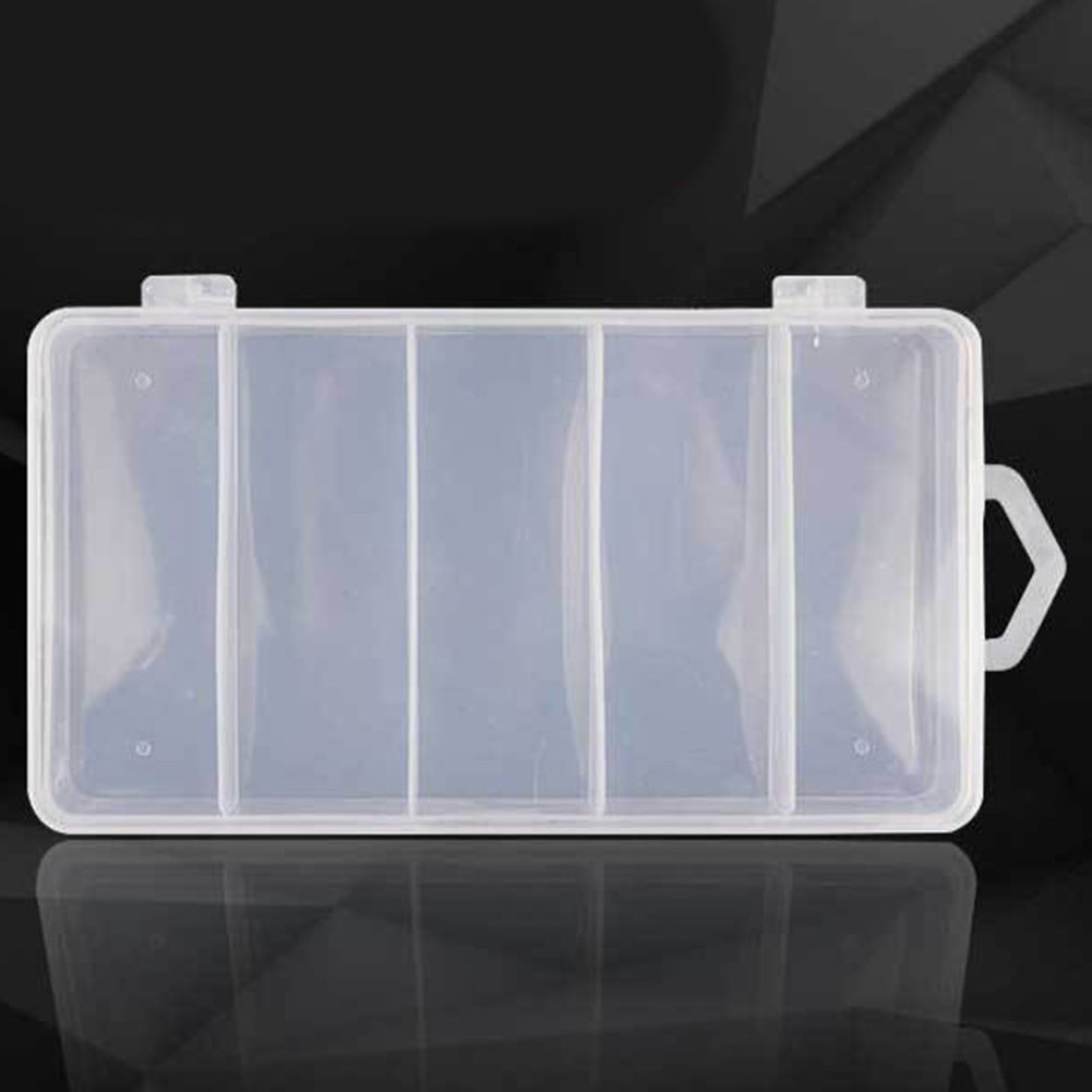 Fankenuo Waterproof 5-Compartment Fishing Tackle Box for Durable Organized & Portable