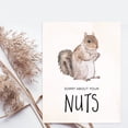 thumbnail image 2 of Koyal Wholesale Vasectomy Jumbo Card, Sorry About Your Nuts, Squirrel Design, 2 of 5