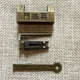 thumbnail image 5 of Cerradura antigua Toystoory Aleación de zinc Mini Estilo vintage Bronce, 5 of 6
