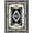Gray, variant on ODIKA Boho Distressed Southwestern Border Gripper Bands Stepped Grey Flowing Dynamic Pet Friendly & Kids Safe Play for Playroom, Bedroom, Reading Nook