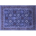 thumbnail image 1 of Ahgly Company Indoor Rectangle Oriental Blue Industrial Area Rugs, 2' x 3', 1 of 4