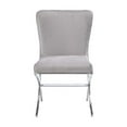 thumbnail image 4 of Acme Daire Side Chair Set of 2 in PU and Chrome, 4 of 5