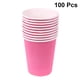 thumbnail image 5 of 100pcs colorido desechables vasos de papel de bricolaje espesar niños artesanía material de arte (rosa), 5 of 5