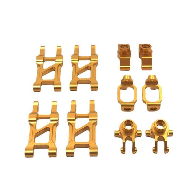 Vogacara Copa de dirección de coche RC, juegos de chasis de operación estable, actualización modificada, piezas de repuesto, modelo de equipo de Kits de construcción modelo Oro Vogacara FN001472-03