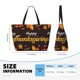 thumbnail image 4 of Fotbe Happy Thanksgiving 1 Bolsa de Viaje para Playa - Resistente al Agua, Bolsa Tote de Gran Capacidad y Ligera con 7 Bolsillos para Mujeres y Hombres, 4 of 7