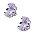 thumbnail image 1 of 2PC Cookie Mold Easter Cookie Cutter Set 10 Different Shapes Including Egg Chick Rabbit Stainless Steel Cutter Vegetable Cutter Shape Cookie Cutter Bake Lunch Box Holiday Party Gift Purple, 1 of 4