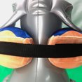 thumbnail image 4 of CSChome Cat Cone Collars Pet Collar Cartoon Printing Fastener Adjustment Inflatable Lick-Proof After Surgery Supplies, 4 of 7