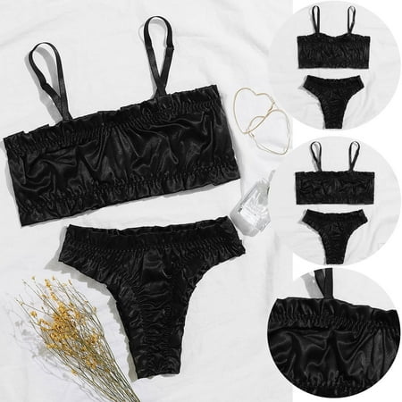 

Cathalem Cotton Briefs Men Pack Bodysuit Sleepwear Plus Leather Underwear Lingerie Womens Lace Garter Belt with Stockings Set Underwear Black X-Large