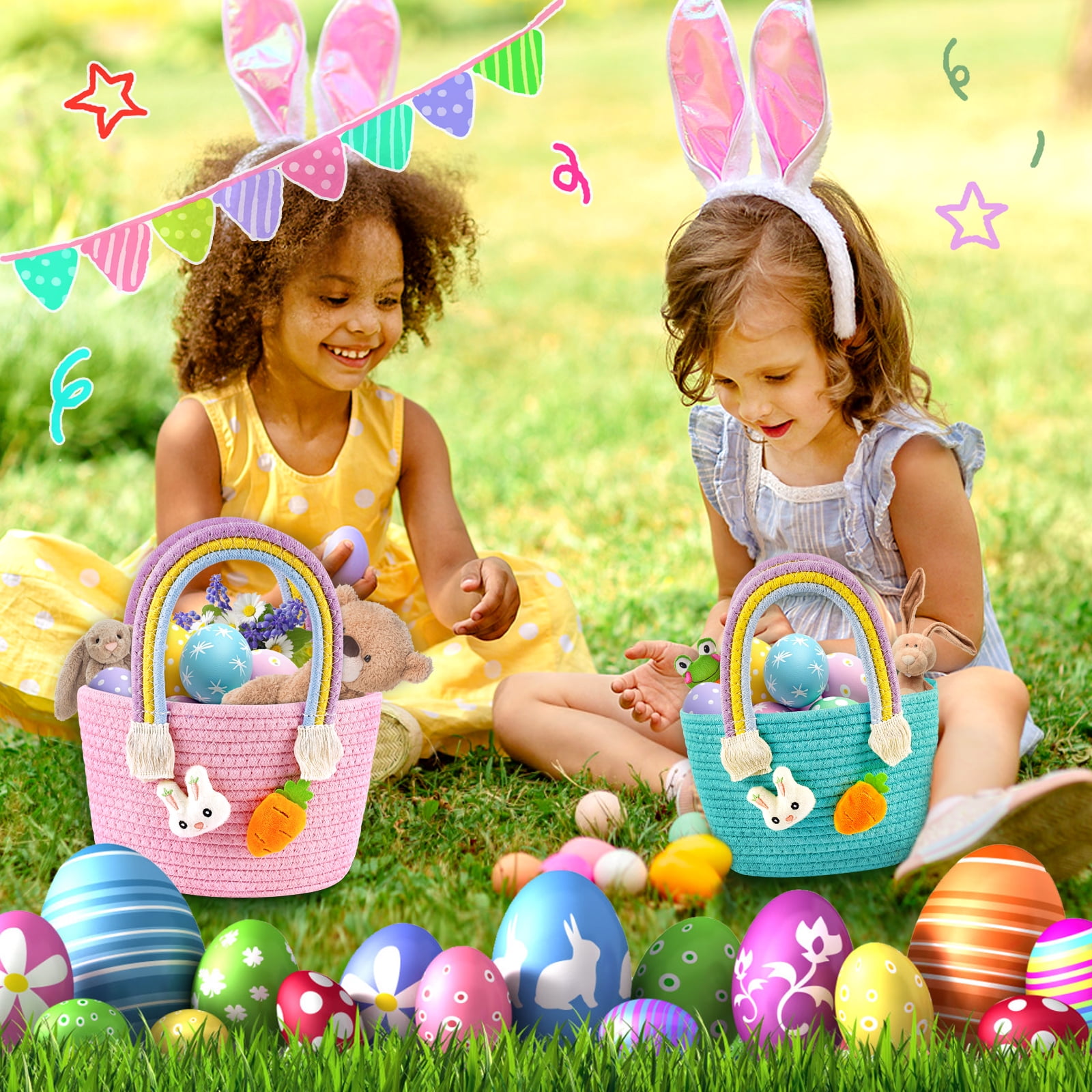 LOOIKOOS Easter Egg Toy for Toddlers 12 pcs Set Color & Shape Recoginition : LOOIKOOS Matching Eggs for Toddlers-12PCS Preschool