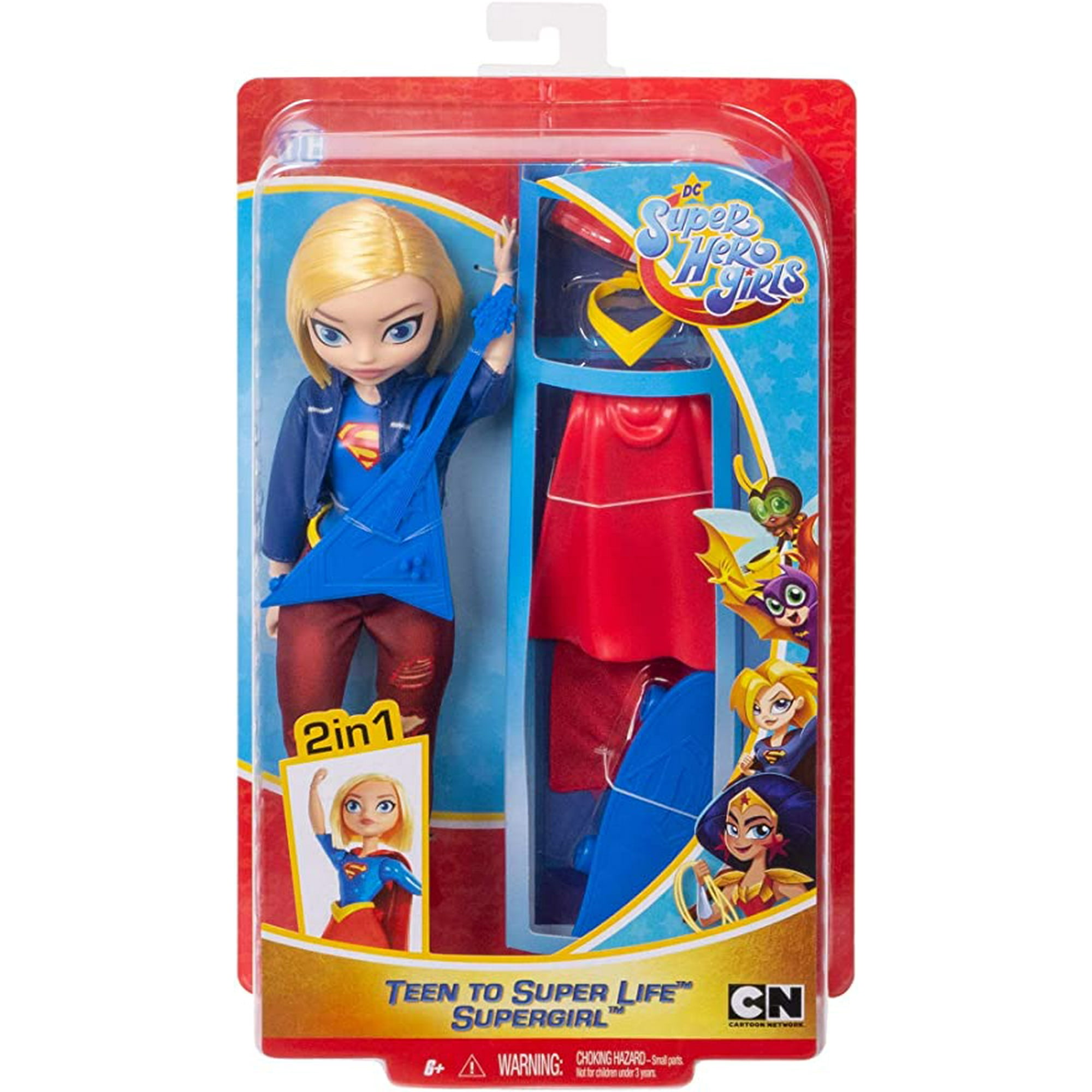 DC Super Hero Girls Teen to Super Life Supergirl Doll | Walmart Canada