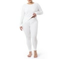 thumbnail image 5 of Fruit of the Loom Women's and Women's Plus Eversoft Waffle Thermal Bottom, 2-Pack, 5 of 12