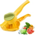 thumbnail image 1 of Lemon Squeezers, Lemon Juicer Lime Squeezer Citrus Juicer Lemon Squeezer Press, Hand Juicer for Lime Grapefruit Orange Lemon Citrus, Dual-Action Citrus Press, 1 of 5