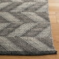 thumbnail image 3 of SAFAVIEH Kilim Tristen Zig Zag Wool Area Rug, Grey/Ivory, 4' x 6', 3 of 8