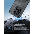 thumbnail image 4 of Funda protectora de teléfono NOUKAJU para OnePlus 15 Clear-Black, 4 of 7