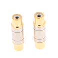thumbnail image 2 of Adaptador de audio Sunnimix 2xSingle Phono Coupler Conector de Sonido y Video, 2 of 6