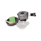 thumbnail image 5 of Juego de utensilios de cocina para acampar, juego de utensilios de cocina para exteriores, sartén, juego de cocina para acampar para actividades al, 5 of 9