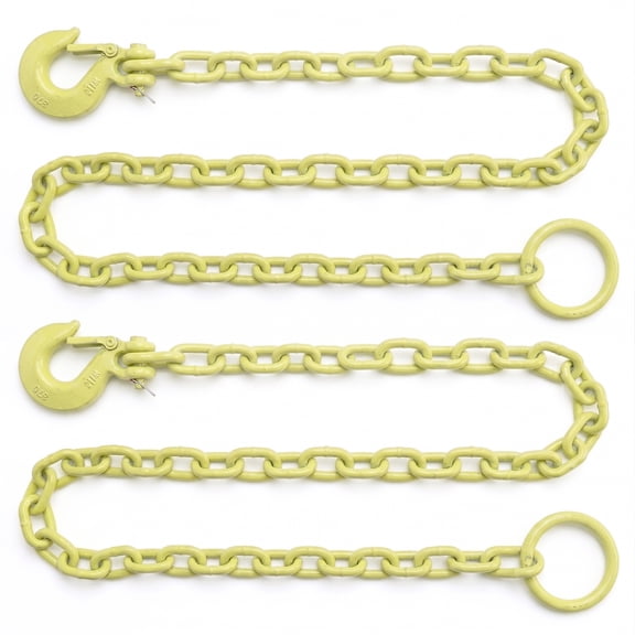 Brush Grubber Tugger Chain for Attaching Original Brush Grubber to Vehicle (2 Pack)