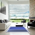 thumbnail image 7 of Ahgly Company Machine Washable Indoor Round Transitional Sky Blue Area Rugs, 5' Round, 7 of 7