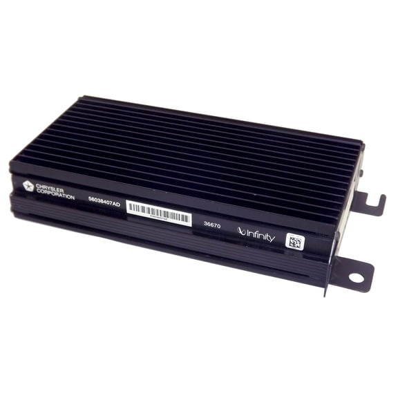 Restored 1999 - 2002 Chrysler Jeep Grand Cherokee OEM Infinity Amp Amplifier 56038407AD (Refurbished)