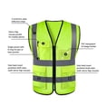 thumbnail image 2 of Safety High Visibility Vest Adjustable Security Vests Traffic Night Outdoor For Running Cycling Sports, 2 of 6