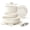 White, variant on 9Pcs Granite Nonstick Pans and Pots Set, Oven Safe, Stackable | Induction Compatible, Non-Toxic Cookware Set with Detachable Handle for RVs, Camping, PFOS/PFOA-Free