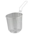 thumbnail image 1 of Stainless Steel Mesh Pasta Colander with Handle for Frying and Draining – Versatile Kitchen Strainer for Dumplings and More Hanging Ear Design Multiple Sizes, 1 of 7