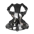 thumbnail image 4 of Junzan Colors Cats Pattern Dog Harness - Lightweight,Soft,Adjustable Small Harness And Leash Set-Large, 4 of 8