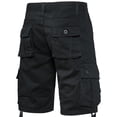 thumbnail image 5 of SDNall Mens Cargo Shorts Work Shorts Mid-Waist Multi-Pocket Pants Casual Sports Shorts (Black,Sizes:S-2XL), 5 of 9