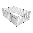 thumbnail image 1 of Puerta de aislamiento para mascotas Strade Fareast Limited Color negro, 1 of 5