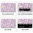 thumbnail image 4 of Diamond Debit Card Stickers Crystal Credit Card Skin Pink Waterproof Vinyl Bank Card Cover Skin Decals Protecting Sticker Removable Personalizing No Bubble Slim for Card Decor 7.3x5.4Inch, 4 of 8