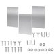 thumbnail image 2 of Patio Heater Reflector Shield, Heat Focusing Reflector for Round Natural Gas and Propane Patio Heaters Outdoor, 2 of 5