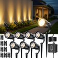 thumbnail image 1 of Kit de luces de paisaje HIBOITEC 12 W 2700 K IP65 a prueba de agua, paquete de 8, 1 of 8