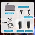 thumbnail image 4 of de Monitoreo de Auriculares Inalámbricos, Receptor Transmisor Estéreo IEM Profesional con Retorno de Oído en Tiempo Real, 4 of 5