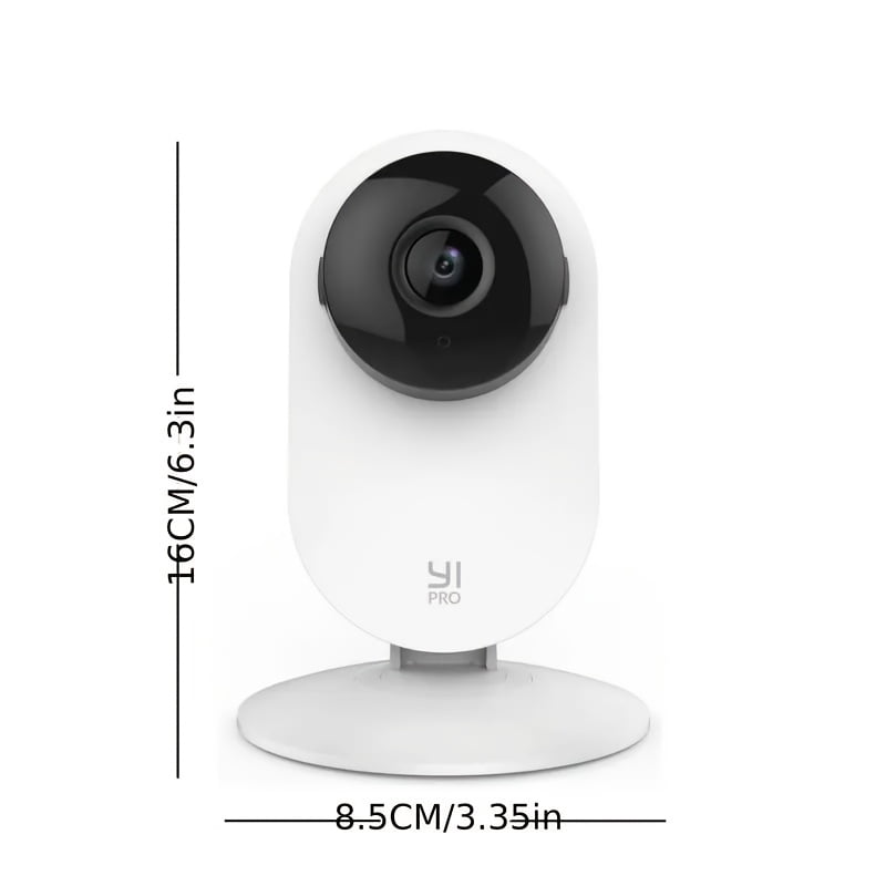 AI 1080P Indoor Security Camera with Color Night Vision, Two-Way Audio, Real-Time Alerts for Baby, Pet, Home & Office, USB Powered, 2.4GHz WiFi