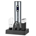 thumbnail image 1 of Set Eléctrico para Abrir Vinos Yomety Recargable 2 en 1 con Aerador, 1 of 8