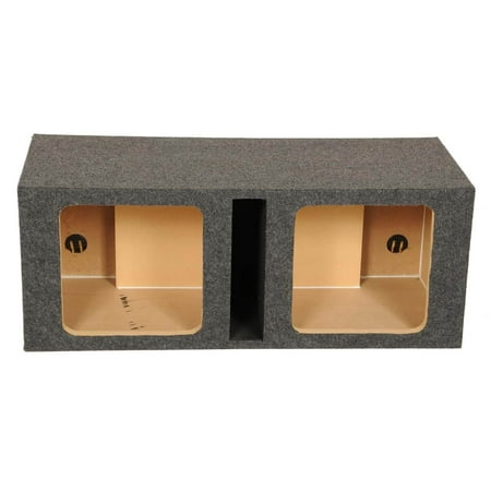 Square Kicker Solobaric Dual 12" Ported L3 L5 L7 Subwoofer Box Speaker Enclosure