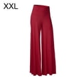 thumbnail image 1 of Pantalones Pantalones de yoga de cintura alta Pantalones de mujer de pierna ancha Ropa deportiva, Rojo, XXL Advancent AP002098-12, 1 of 5